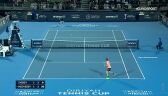 Świetne zagranie Miedwiediewa w 7. gemie 2. seta starcia ze Zverevem w Diriyah Tennis Cup