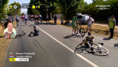 Kraksa i kontuzja Kruijswijka na 15. etapie Tour de France