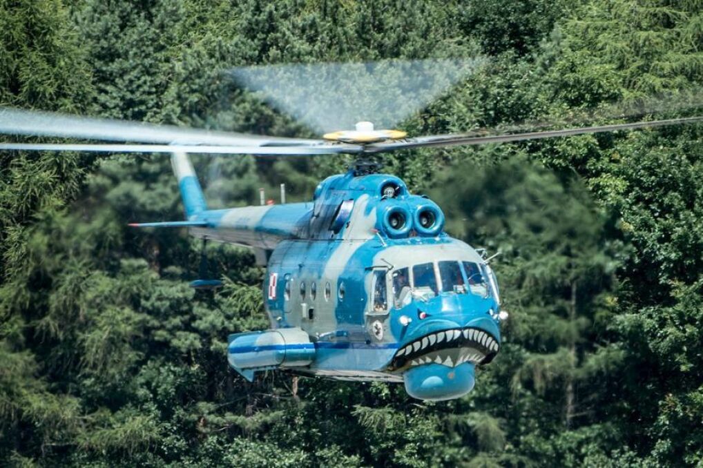 Mi-14 są największymi polskimi śmigłowcami. Bardzo udana radziecka konstrukcja, ale stara. Polskie Mi-14 kupiono w latach 80. Pierwsze już wycofano ze służby ze względu na zużycie