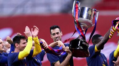 Przesłanie na koszulkach Barcelony. Messi w centrum uwagi po finale