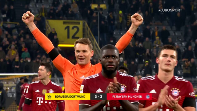 Skrót meczu Borussia Dortmund – Bayern w 14. kolejce Bundesligi