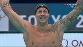 Tokio. Dressel zdobył złoty medal w pływaniu na 100 m st. dowolnym mężczyzn