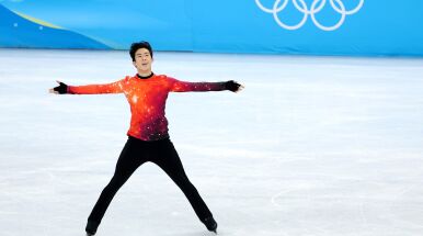 Pekin 2022. Nathan Chen mistrzem olimpijskim w rywalizacji solistów w łyżwiarstwie figurowym