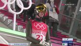 Pekin 2022 - skoki narciarskie. Jewgienij Klimow najlepszy w serii próbnej przed konkursem na normalnej skoczni
