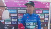 Lennard Kaemna w rozmowie z Eurosportem po 4. etapie Giro
