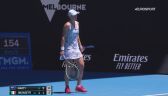 Barty pokonała Bronzetti w 2. rundzie Australian Open