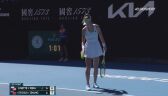 Skrót meczu Linette/Pera - Stosur/Zhang w 2. rundzie Australian Open