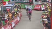 Rigoberto Uran pierwszy na mecie 17. etapu Vuelta a Espana