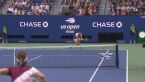 Genialna wymiana wygrana przez Alcaraza w 3. gemie 1. seta finału US Open