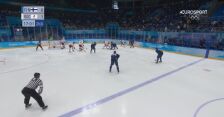 Pekin. Hokej na lodzie. Wyrównująca bramka Finlandii z finału olimpijskiego	