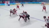 Pekin 2022 - hokej na lodzie. Radość Duńczyków po zwycięstwie z Łotwą i awansie do ćwierćfinału