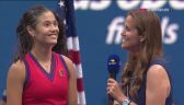 Emma Raducanu po finale US Open