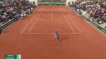 Skrót meczu Giulio Zeppieri - Hubert Hurkacz w 1. rundzie Rolanda Garrosa