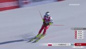 Drugi przejazd Piotra Habdasa w slalomie gigancie na MŚ w Meribel/Courchevel