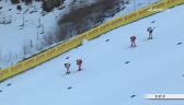 Pechowy upadek Terentiewa w półfinale sprintu stylem klasycznym w Oberstdorfie	