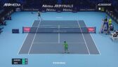 Skrót meczu Novak Djoković  - Taylor Fritz w półfinale turnieju ATP Finals w Turynie