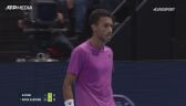 Skrót meczu Felix Auger-Aliassime - Carlos Alcaraz w turnieju ATP w Bazylei