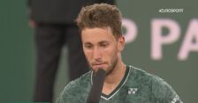 Ruud po wygranym meczu w półfinale Roland Garros