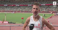 Tokio. Lekkoatletyka: rozmowa z Marcinem Lewandowskim po kontuzji w półfinale na 1500 m