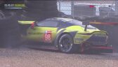 Poważny wypadek Astona Martina w wyścigu 24h Le Mans