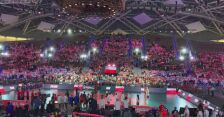 Hymn przed meczem Polska - Serbia w MŚ kobiet 2022