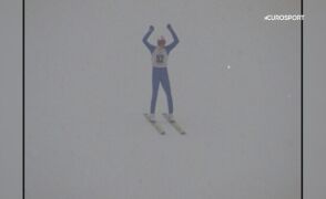 Zwycięski skok Nykaenena z zimowych igrzysk olimpijskich w Sarajewie