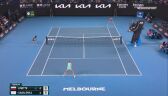 Skrót meczu Linette - Sabalenka w półfinale Australian Open