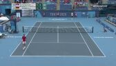 Tokio. Novak Djokovic wygrał pierwszego seta w półfinale tenisowego singla