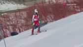 Pekin 2022 - narciarstwo alpejskie. Magdalena Łuczak nie ukończyła 1. przejazdu slalomu