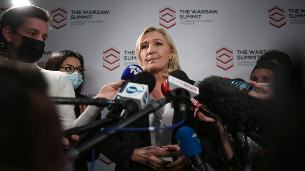 Marine Le Pen: Ukraina należy do strefy wpływów Rosji